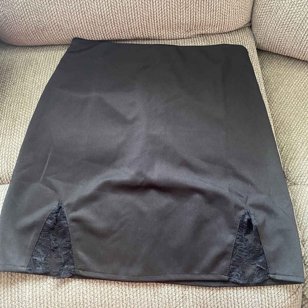 Black skirt